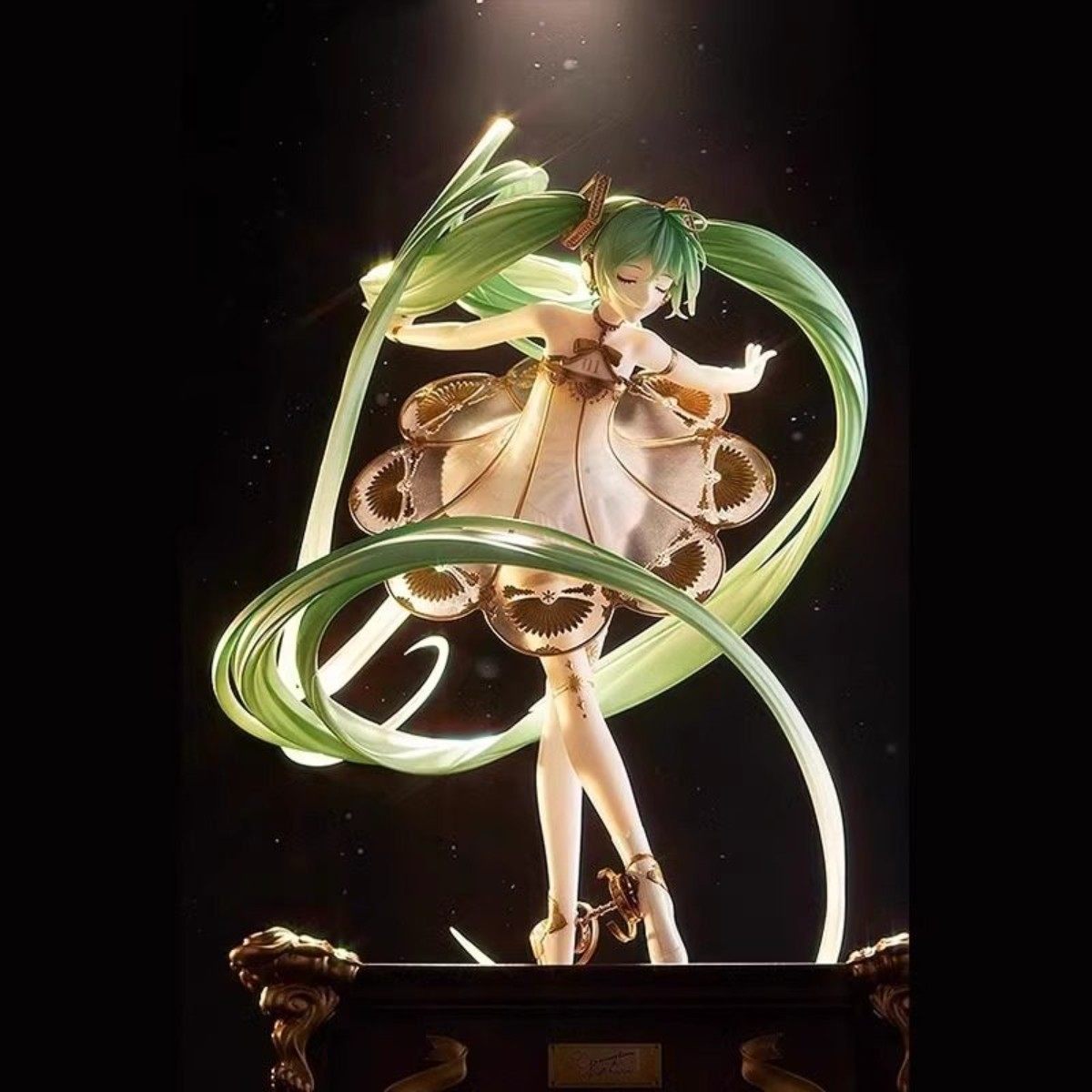 初音手办交响乐5周年动漫二次元模型玩偶八音盒摆件五周年周边,淘宝优惠券,粉丝福利购,淘宝优惠卷