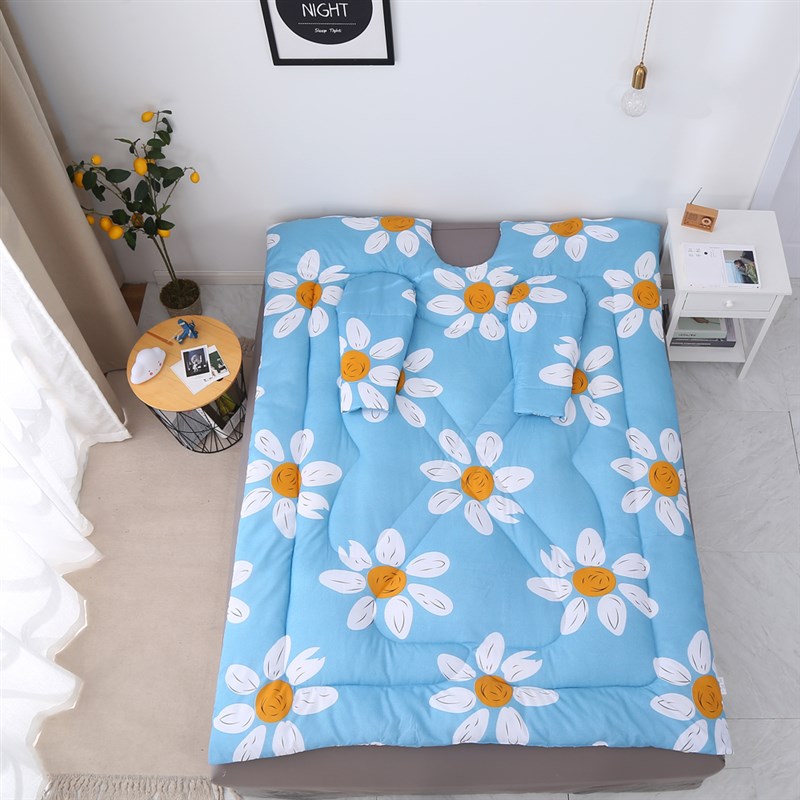 懒人被子冬季f被褥多功能可穿带袖子防踢空调被儿童睡袋老年护理 - 图2