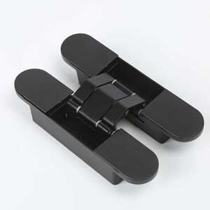 华意利HE3D140高档静音三维暗藏铰链可调隐形合页十字木门折叠门