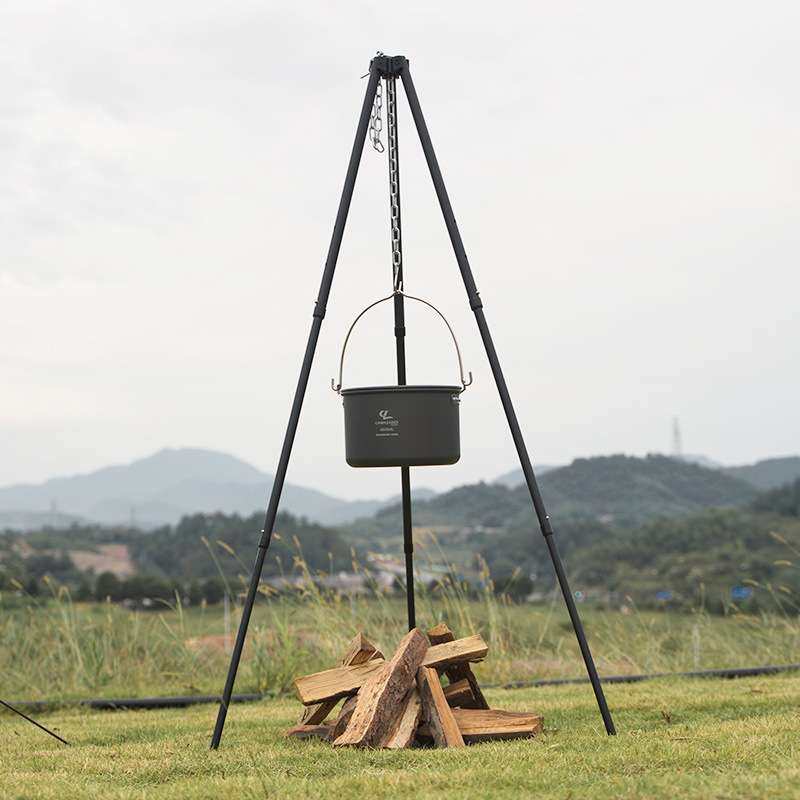 户外大号篝火架便携吊锅支架三角架篝火野营用品烧烤架营火三脚架,淘宝优惠券,粉丝福利购,淘宝优惠卷