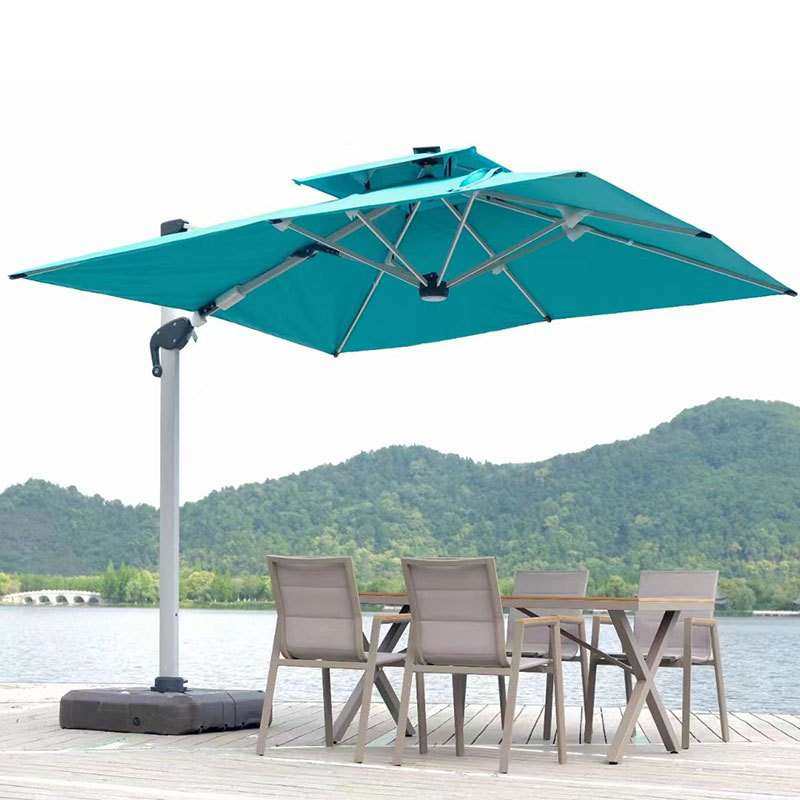 户外伞庭院伞液压伞罗马伞大伞日夜两用LED带灯遮阳伞3秒自动开伞,淘宝优惠券,粉丝福利购,淘宝优惠卷