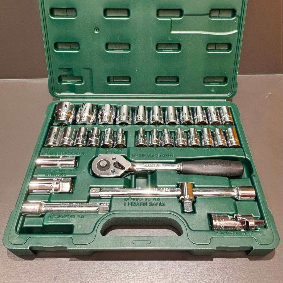 工业级铭钒钢多功能套管棘轮套筒汽修套装1/2大飞32件维修工具,淘宝优惠券,粉丝福利购,淘宝优惠卷