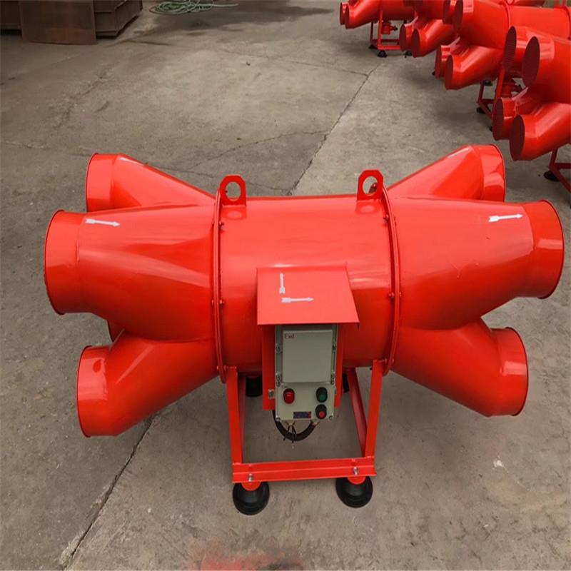 YCT52-2 /11KW船用防爆型库管轴流通风机11KW/2900转 带2库管 - 图2