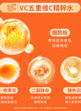 【VC精华乳】提亮补水淡化细纹