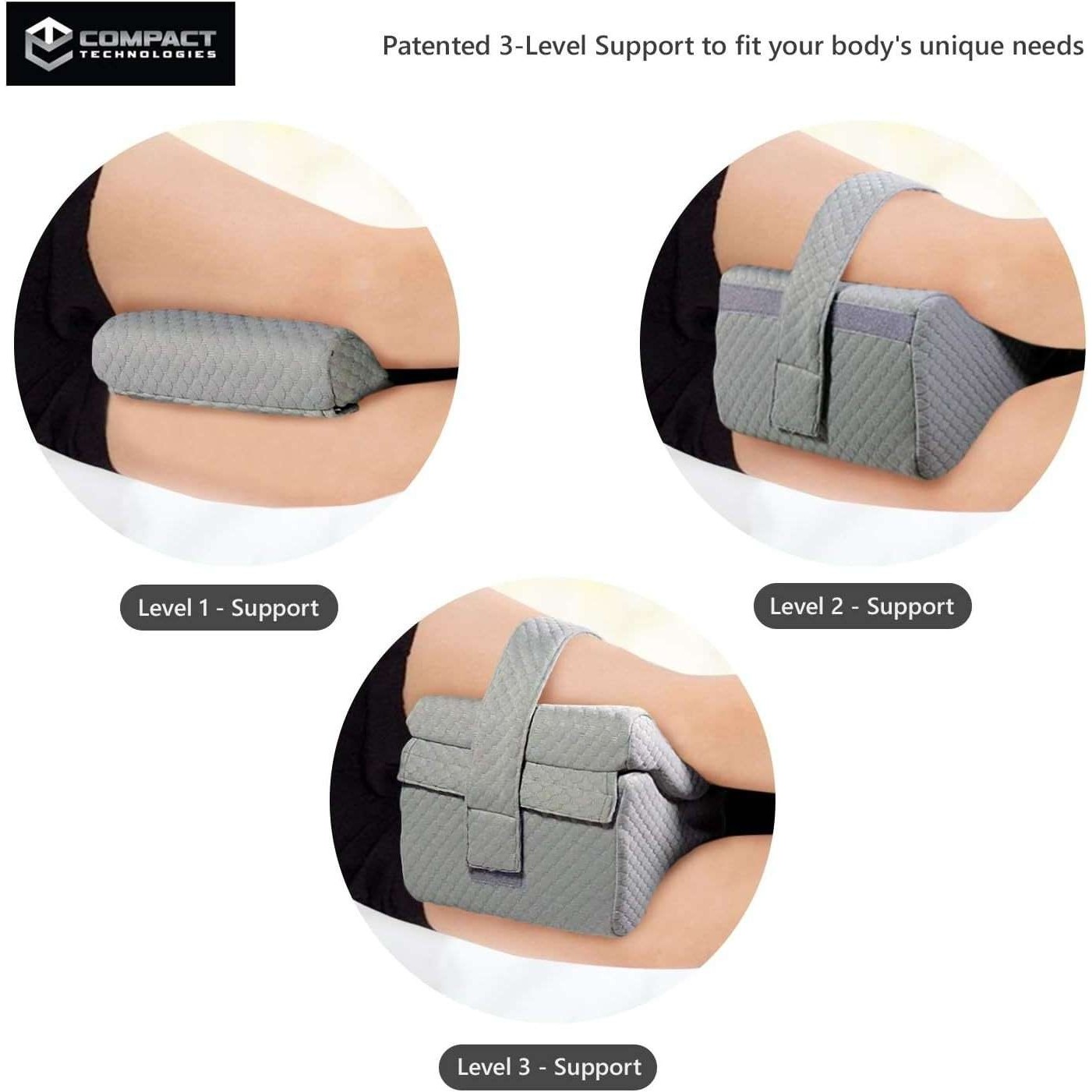 高密度海绵腿部分离垫侧睡支撑A23臀部对齐缓解疼痛带肩带的膝枕,淘宝优惠券,粉丝福利购,淘宝优惠卷