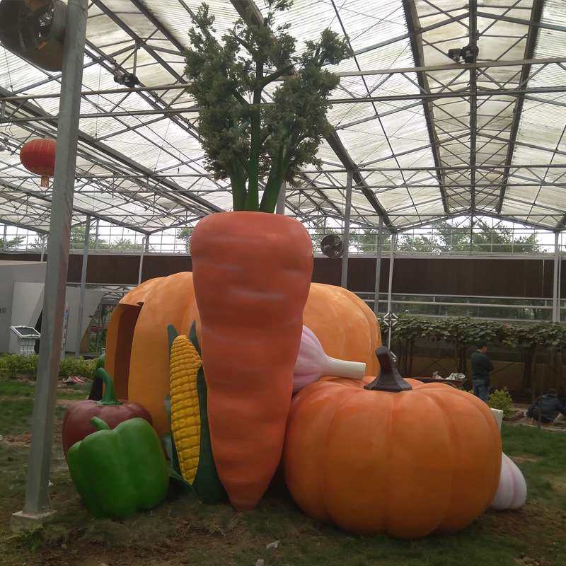 南瓜雕塑 胡萝卜蔬菜雕塑 玻璃钢材质生态园装饰摆件厂家直销,淘宝优惠券,粉丝福利购,淘宝优惠卷