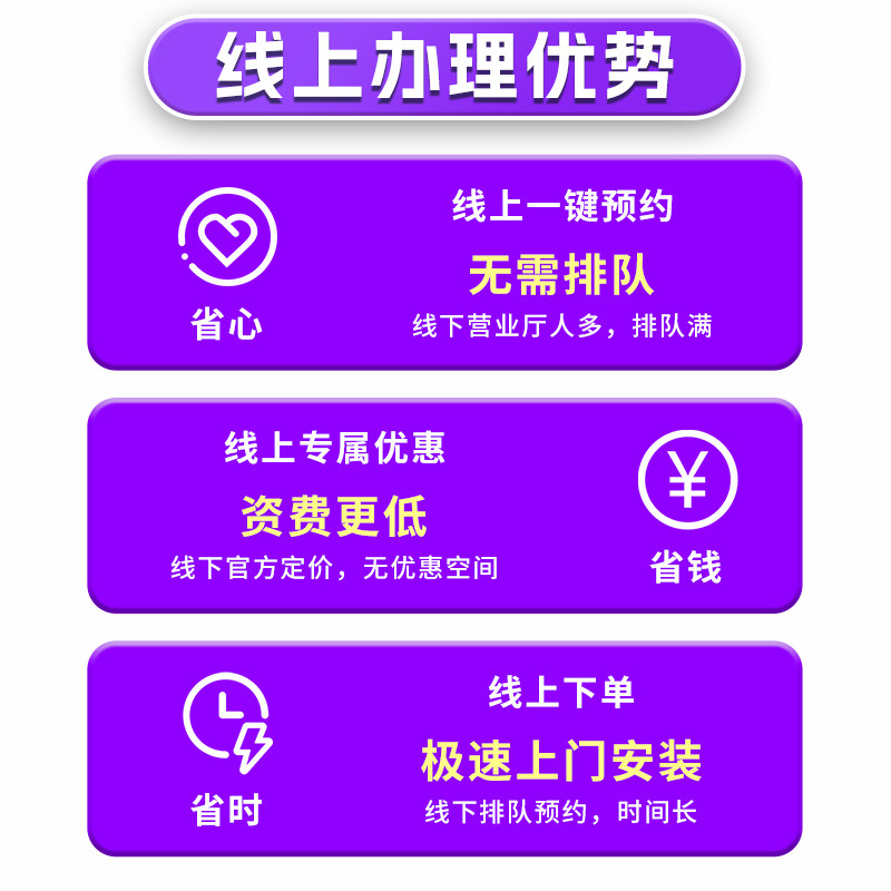Beijing Unicom 300M broadband offers free installation, annual long-term package rental, home network single-width integration