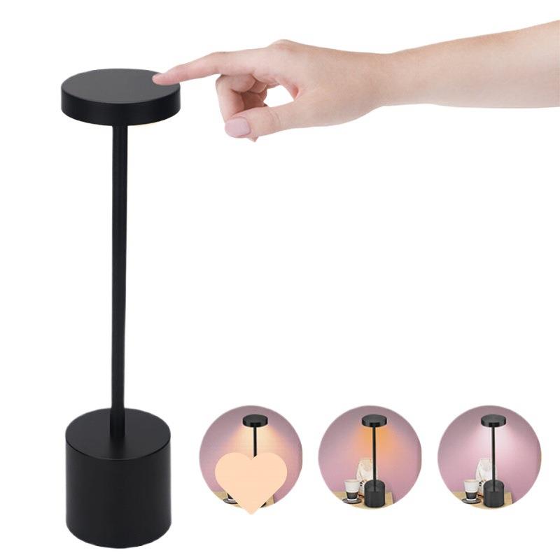 s%桌面怀旧插电式台灯可触摸开关节能落地灯氛围卧室简约个性可移 - 图3