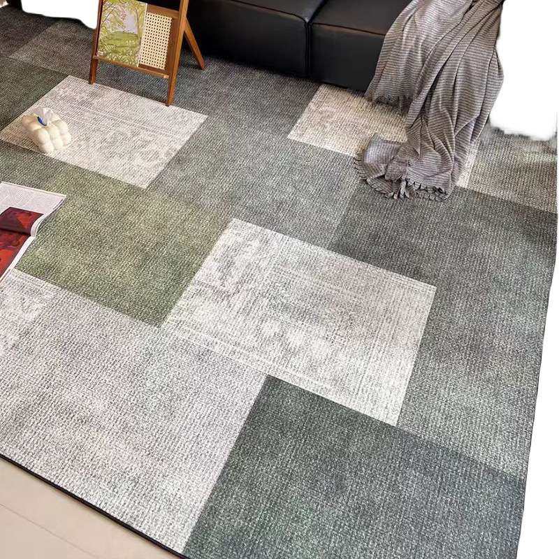 古风绿色地毯复古客厅耐脏轻奢高级卧室床边沙发茶几大面积地垫,淘宝优惠券,粉丝福利购,淘宝优惠卷