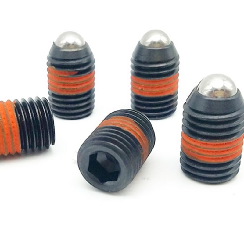 同米短型弹簧柱塞 弹簧顶丝定位销SPJS/SPJL3/J4/5/6/8/10/12/16 - 图2