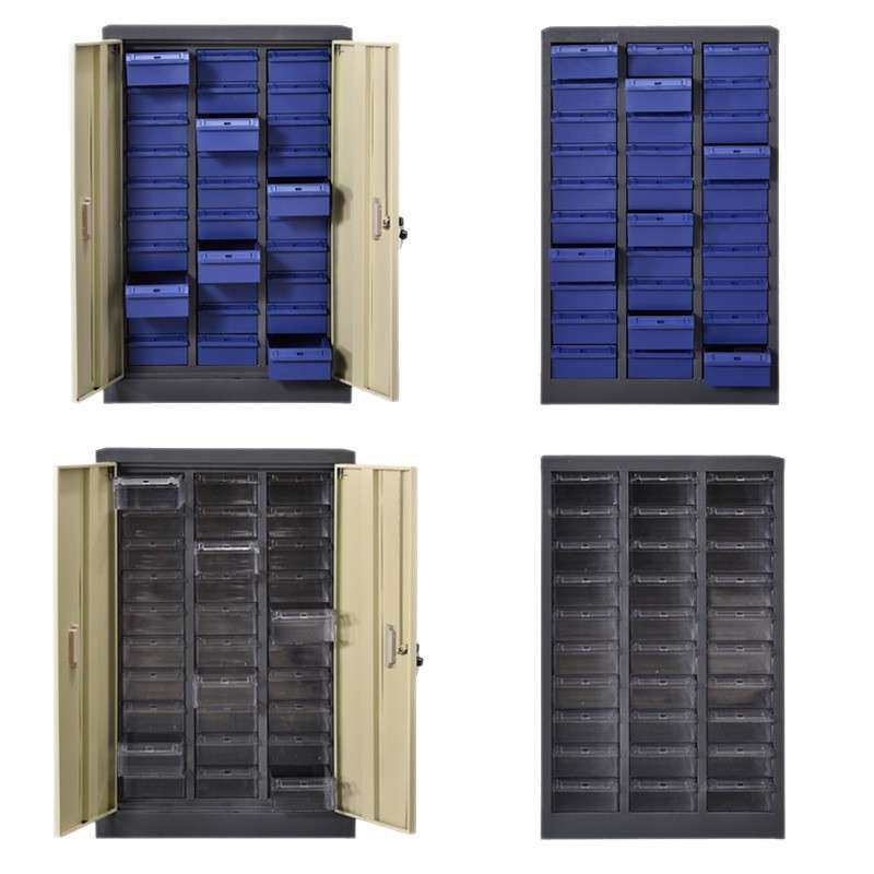 抽屉式五金重型零件柜48抽带门100抽透明带锁铁皮工具柜收纳柜子,淘宝优惠券,粉丝福利购,淘宝优惠卷