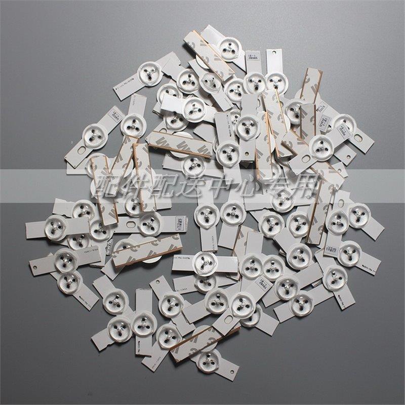 100*3V light strips dedicated to LN copper-plated LCD TV modified LED lamp beads 32-65 inches backlight particles