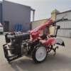 Manufacturer's discount for flood and drought dual-purpose rotary tiller, 188 diesel four-wheel drive tiller, multi-functional soil loosening tiller