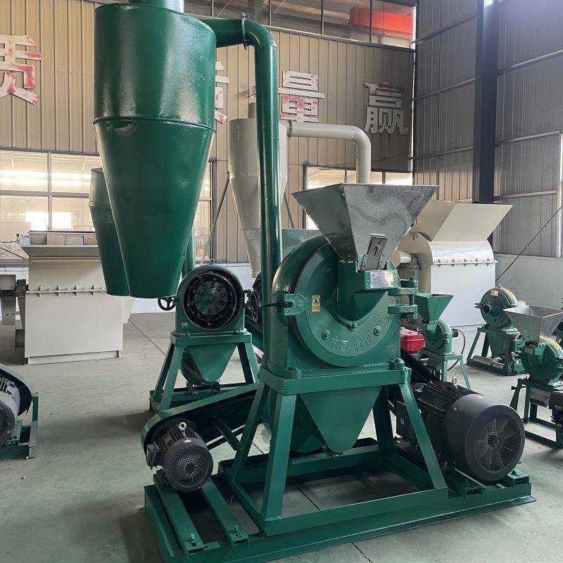 9FC-360型西非玉米粮食粉碎机碳酸钙粉碎机除尘木薯干粉碎机 - 图1