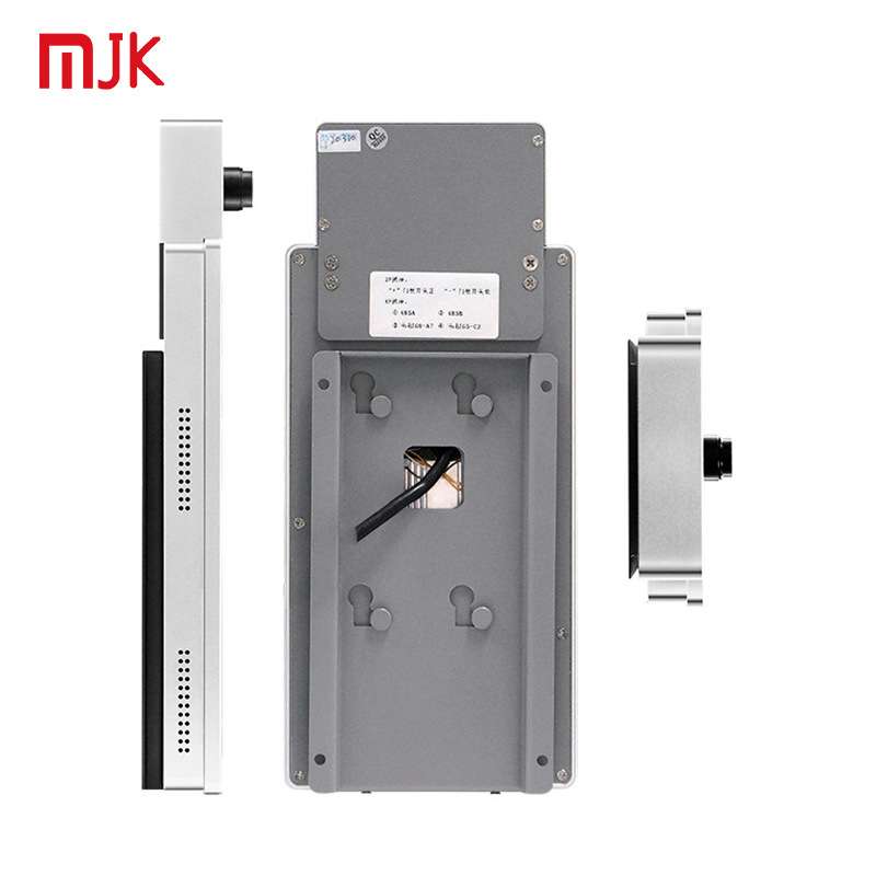 Factory direct sales 8-inch face recognition temperature measurement equipment access control machine infrared temperature measurement and attendance machine ID card all-in-one machine