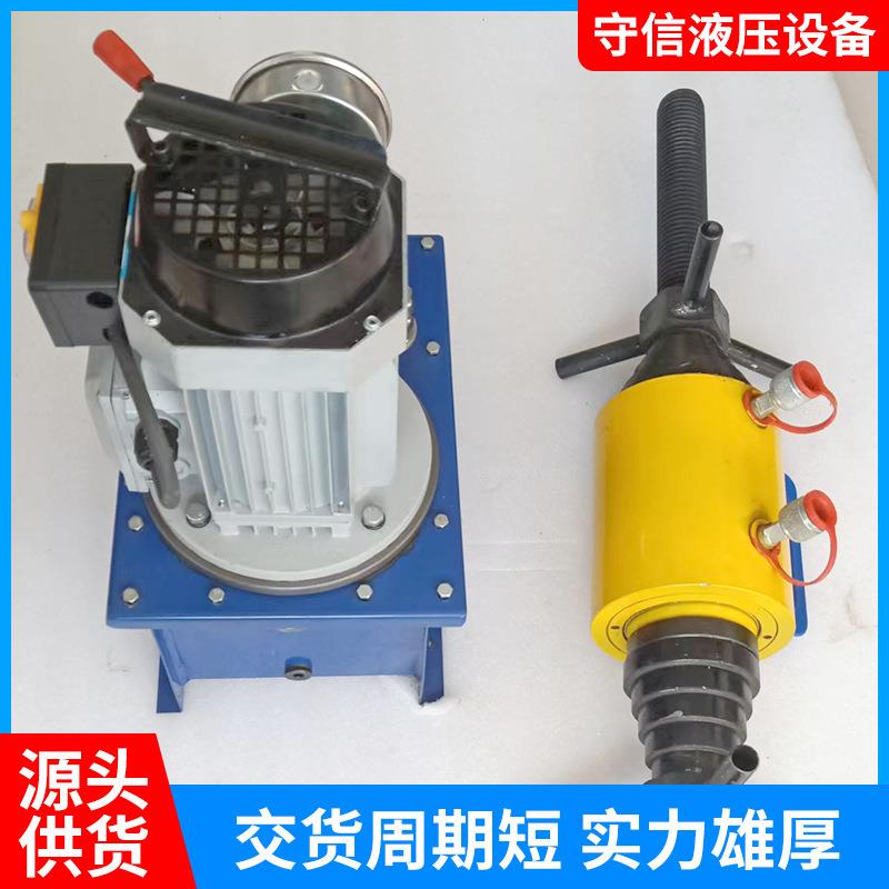 守信液压便携式新型压套机 小型电动液压式压套机 压链压套一体机 - 图1