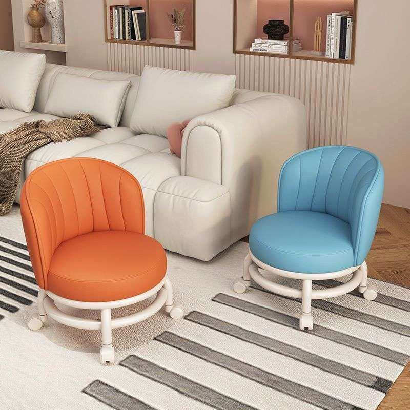 儿童大人小型网红圆凳沙发凳滑轮矮凳小椅子万向轮小凳子家用板凳,淘宝优惠券,粉丝福利购,淘宝优惠卷