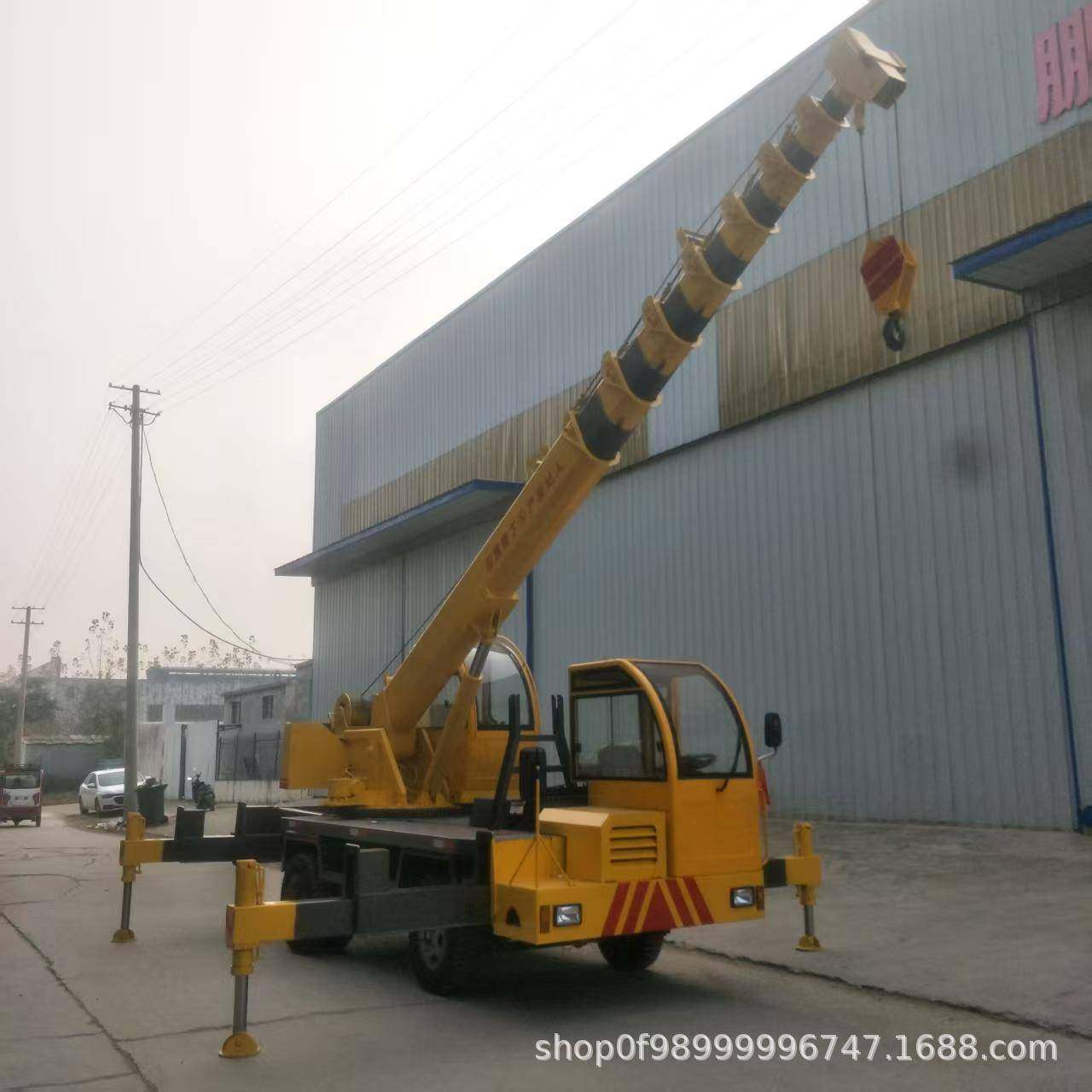 5-16吨四不像自制吊轮式吊车园林农用移树土建液压伸缩自备吊,淘宝优惠券,粉丝福利购,淘宝优惠卷