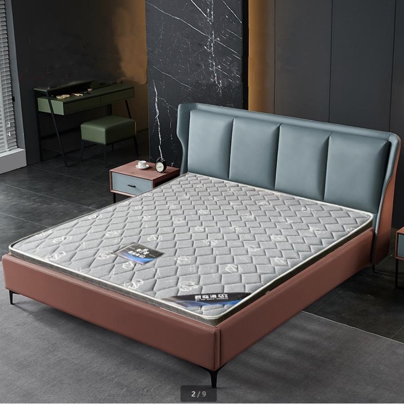 3E软硬两用出租房1.5米棕榈椰棕宿舍弹簧床垫 床垫硬垫席梦思厚款 - 图1