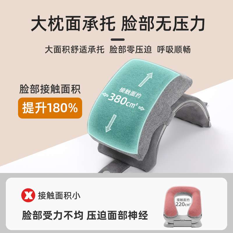 学生午睡枕睡觉神器办公室趴睡枕大人午休枕头午觉趴趴枕女生抱枕 - 图2