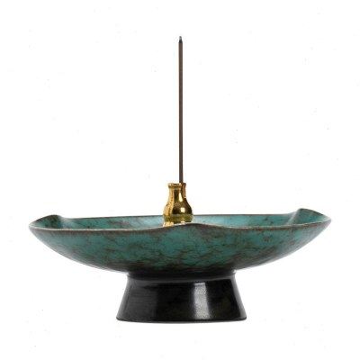 中式陶瓷线香底座插香炉熏香檀香炉家用室内香座香托香插盘香炉,淘宝优惠券,粉丝福利购,淘宝优惠卷