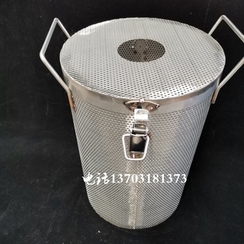 316不锈钢水泵过滤网罩潜水泵y防护网304不锈钢滚筒压榨机过滤桶 - 图0