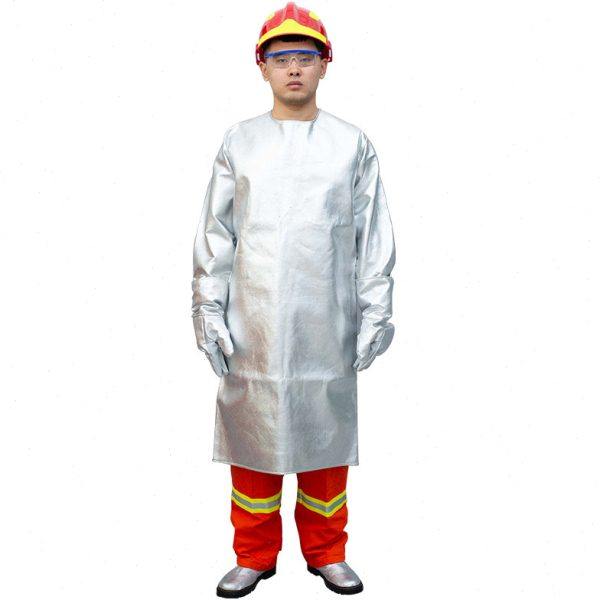 劳卫士LWS-013耐高温500度铝箔隔热反穿衣工业劳保防烫围裙,淘宝优惠券,粉丝福利购,淘宝优惠卷