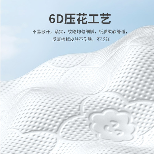 10大提1300张悬挂式抽纸家用6D压花原生木浆学生宿舍厕所卫生纸巾 - 图2