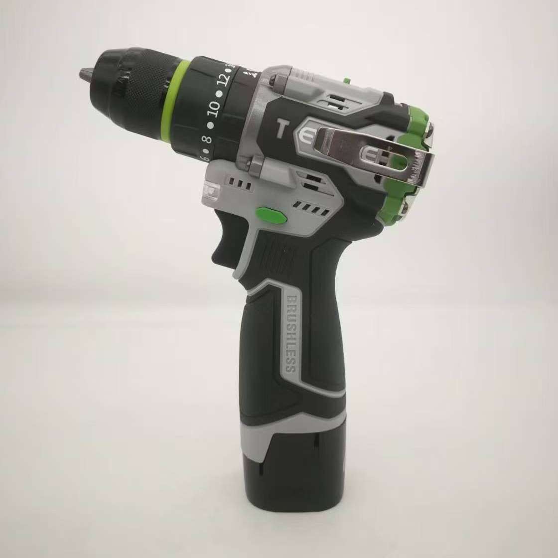 迈登宝16.8v多用途无刷充电式锂电三功能手电钻带冲击 - 图0