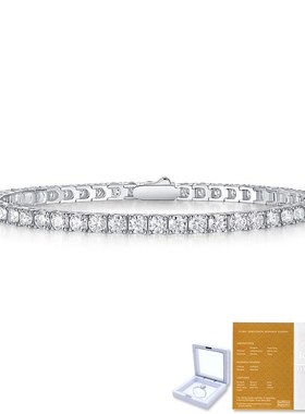 【包邮一件代发】l莫桑石万有引力手链925银气质礼物饰品源头厂家