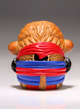 全铜摆件《猴子猴孙》齐天大圣孙C悟空斗战胜佛迷你创意汽车小摆