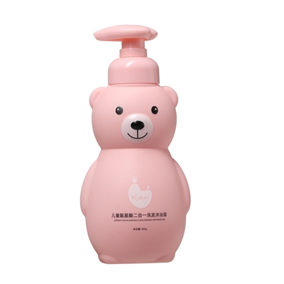 kaloo卡鲁熊儿童氨基酸二合一洗发水沐浴露