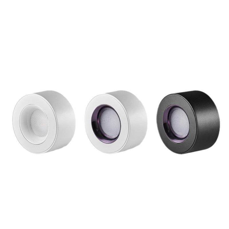 全光谱led明装筒灯超薄圆形斗胆灯家用客厅卧室阳台走廊过道射灯,淘宝优惠券,粉丝福利购,淘宝优惠卷