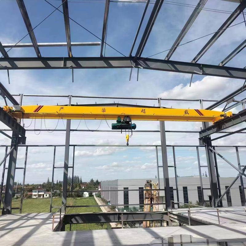 山东厂家出售电动单梁起重机5吨钢结构厂房车间5T10T单梁天车 - 图0