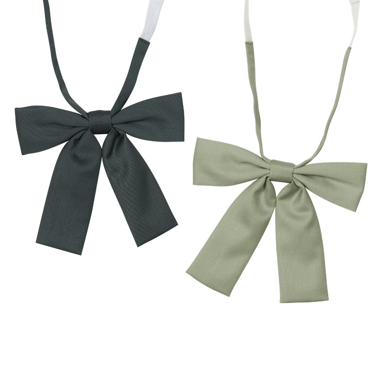 【梗豆物语】hJK制服手作领结百褶裙同色多款多色可选学生领结 - 图3