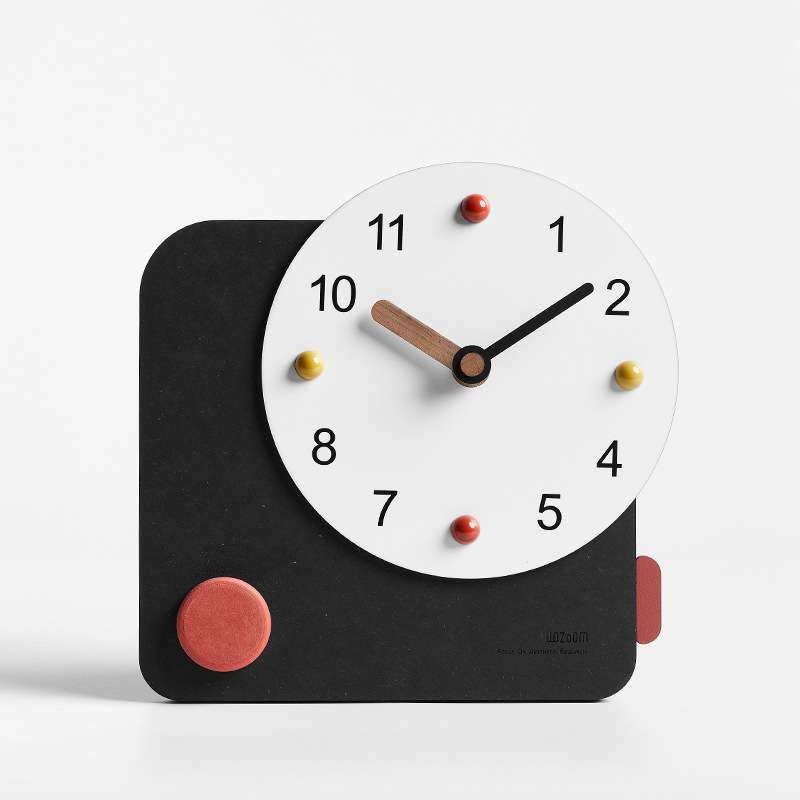 wozoom屋准客厅现代办公桌面座钟创意玄关家居电视柜装饰品摆件,淘宝优惠券,粉丝福利购,淘宝优惠卷