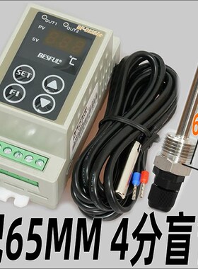 碧河BESFUL回水加热导轨式温控器太阳能温控仪温度控制器BF-D110A