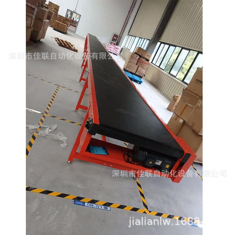 物流快递分拣流水线工厂仓储上下货传送机爬坡皮带输送机皮带机,淘宝优惠券,粉丝福利购,淘宝优惠卷