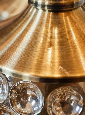 欧式玻璃金属糖果罐储物罐现代创意F家居客厅餐厅酒店样板间摆件