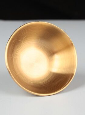 家用杯净水杯供奉纯铜密宗八吉祥供圣前碗摆件水佛一套供奉供水杯