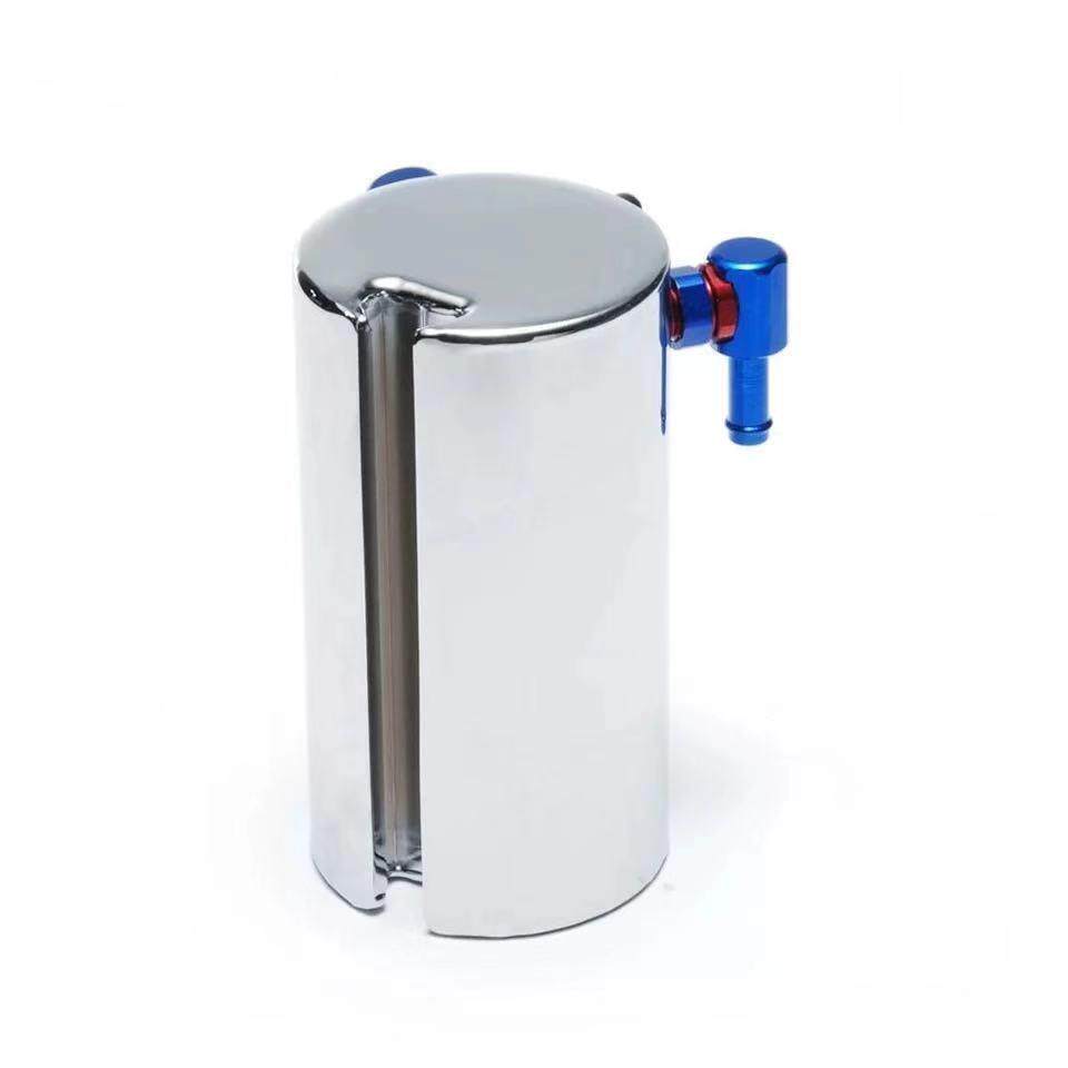 汽车改装配件通用水箱电镀铝合金冷却壶副水箱CUS油壶油发动机 - 图2