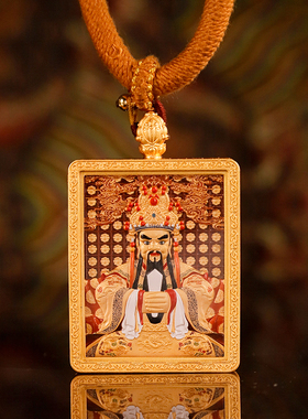 【双面立体五爷文殊】双面立体