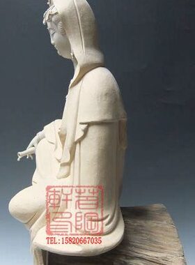 陶瓷工艺品 石湾公仔 观音