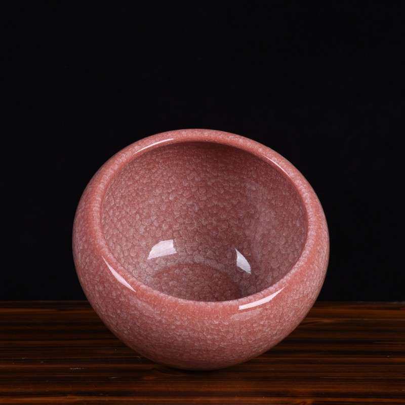 陶瓷鱼盆多肉水培花盆水仙花裂纹釉官窑摆件家居玄关博古架装饰品,淘宝优惠券,粉丝福利购,淘宝优惠卷