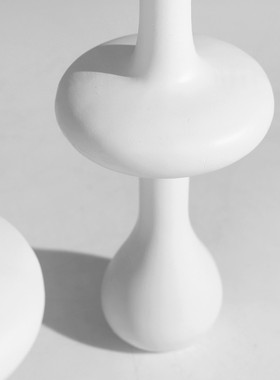 简约现代白色创意树脂纳米摆件z 售楼处样板间书房客厅桌面装饰品