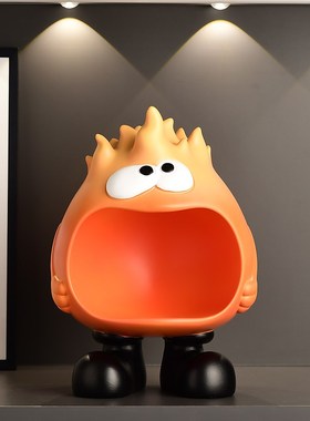 入户玄关放e钥匙的收纳摆件可爱家用客厅鞋柜置物架装饰品创意家