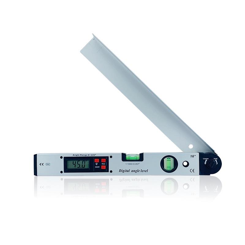 数显角度尺400MM水平角度尺数显角尺带夜光 角度规 木工尺 量角器 - 图3