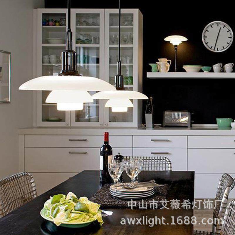 北欧餐厅吊灯丹麦现代简约网红飞碟创意民宿ph5奶油风日式餐桌灯,淘宝优惠券,粉丝福利购,淘宝优惠卷