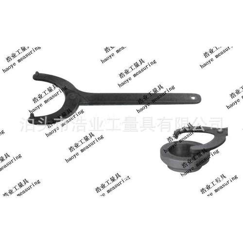可调竖孔扳手18-40-80-125-200八字扳手AMF钩扳手铰接销子扳手 - 图3