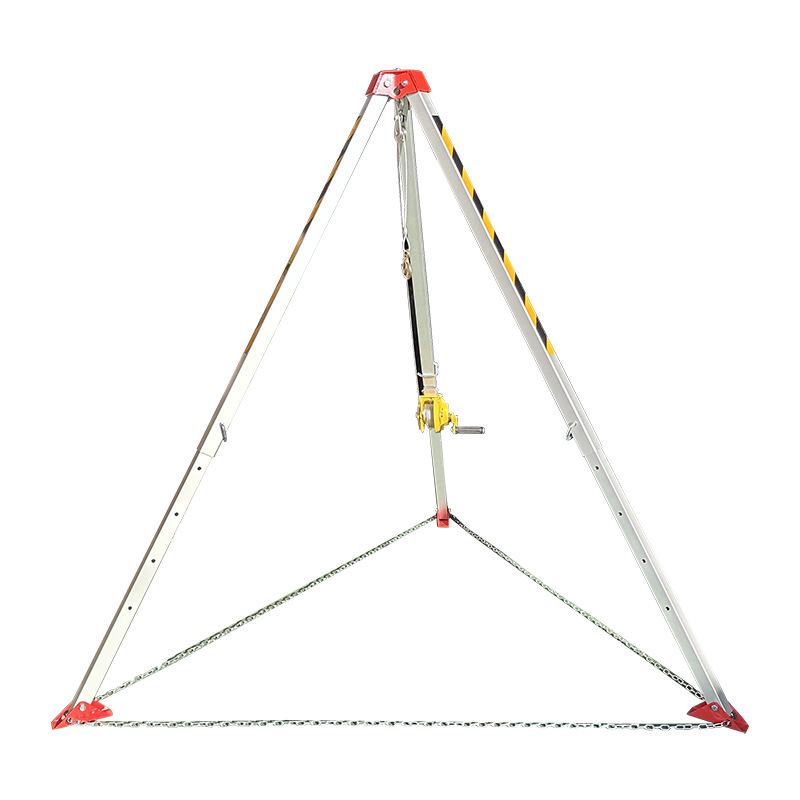 跨境铝合金支架1200磅1800磅深井应急多功能伸缩 消防救援三脚架 - 图3